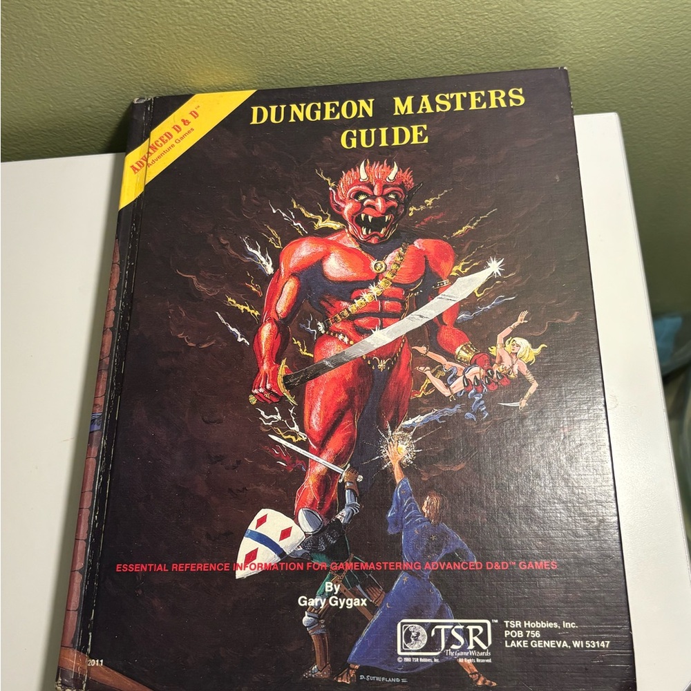 First Edition Dungeon Masters Guide